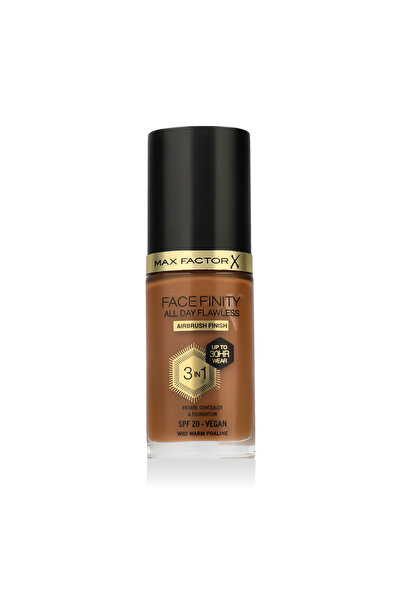 Max Factor Face Finity All Day Flawless 3in1 Foundation SPF 20 (W89 Warm Pral...