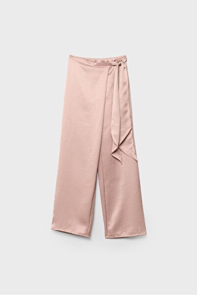 Stradivarius Smart trousers with belt