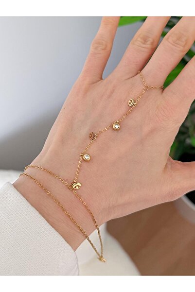 Venus Design Çelik Göz Taşlı Şahmeran