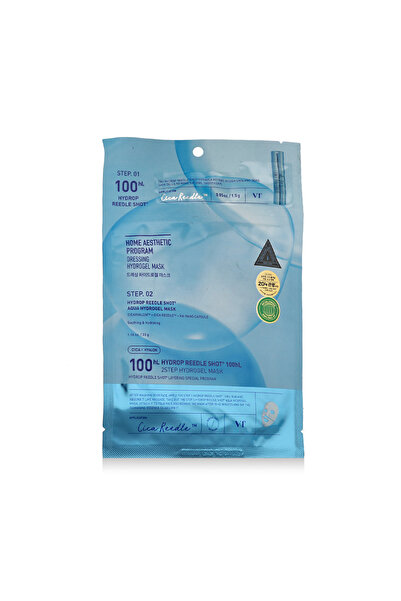 VT COSMETICS Hydrop Reedle Shot 100 hL Μάσκα υδρογέλης 2 βημάτων 33 γρ