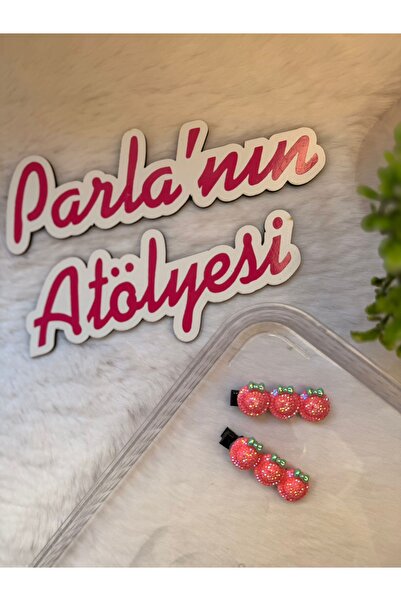 SOFT 2-комплект капелюшок з фігуркою, блискітками, бантиком і затискачем у ви...