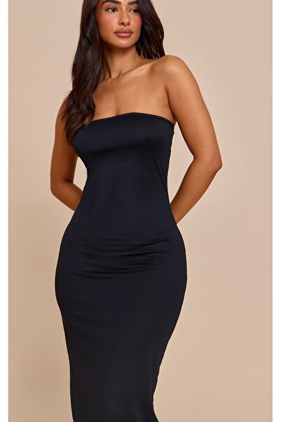 Rora Strapless Bodycon Strapless Maxi Dress