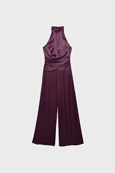 Stradivarius Sleeveless halter jumpsuit