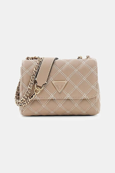 Guess Kadın Giully II Omuz Çantası - Açık Kahve