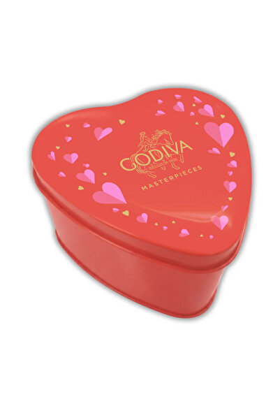 Godiva Sevgililer Günü Özel Metal Kutu, Masterpieces 54 gr