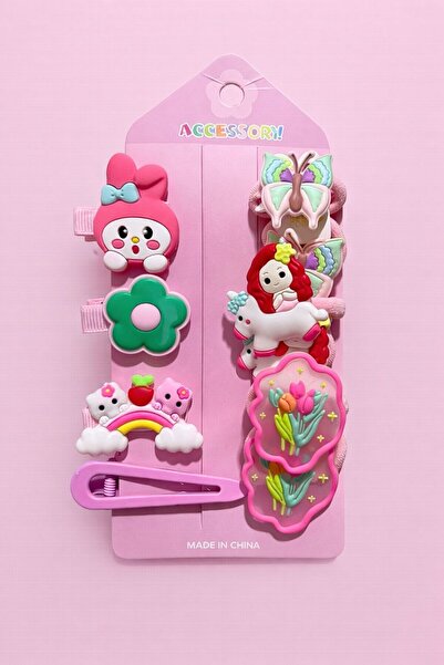 EMKSHOP Set de agrafe multiple pentru fete, 3 perechi de agrafe de prindere, ...