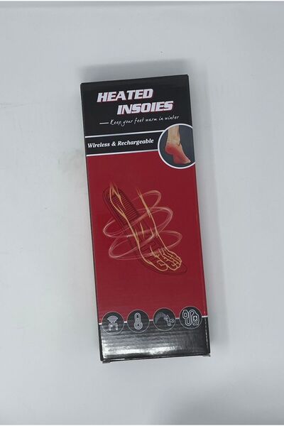 RM Şarj Edilebilir Isıtmalı Ayakkabı İç Tabanlıkları, Uzaktan Kumandalı USB E...