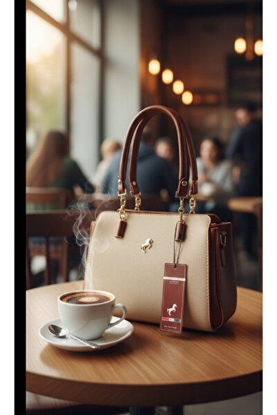 eflanmoda Geantă de mână și de umăr Miami Polo pentru femei, potrivită pentru...