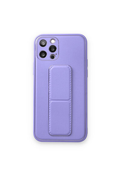 eco port غطاء حماية لهاتف آيفون 12 برو مصنوع من جلد كوكو - أرجواني داكن