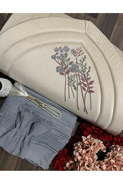 Gerenic طقم صلاة أنيق يتكون من سجادة مبطنة وشرشف صلاة عملي ومريح