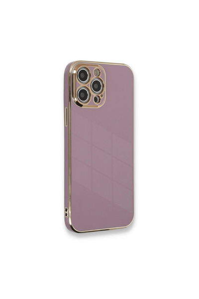 eco port iPhone 12 Pro Case Volet Silicone - Purple
