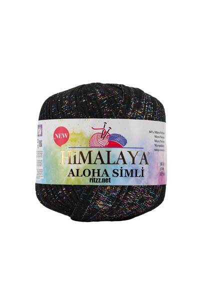 Himalaya Aloha Glitter 128-06 Black Color Glitter