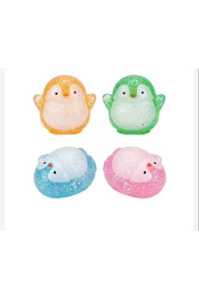 ydn Penguen Sıkılabilir Yumuşak Squishy Oyuncak, Stres Giderici Oyuncak 1 Ade...
