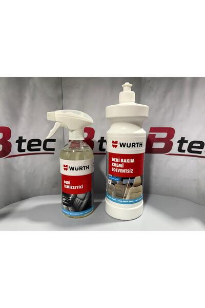 Würth Deri Temizleyici 500ML ve Deri Bakım Kremi 1L (Yeni Tarihli)