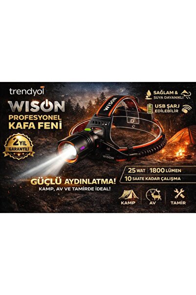 Wıson PROFESİONAL KAFA FENERİ