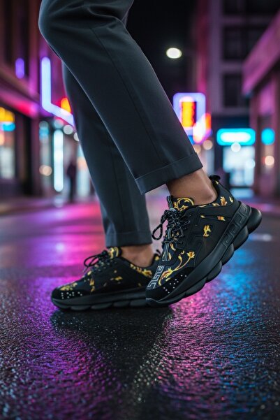 dehaine Men's sneakers, VSC CHAIN ​​L21, casual sneakers, street sneakers, me...