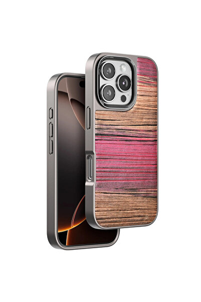 eco port iPhone 16 Pro Max Wave Cover - Pink