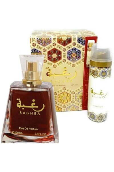 lattafa Raghba Eau de Parfum 100ml + Deodorant spray 50ml