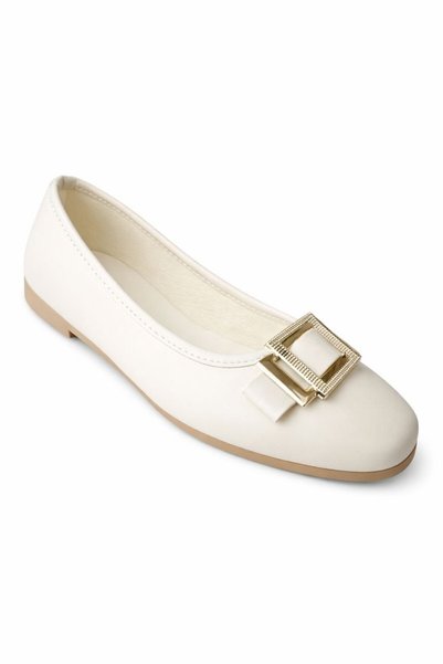 archiepet Plain White Ballerina Belt with Stones