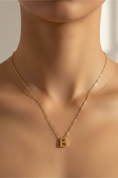 Osha Aksesuar B Harfi Kolye