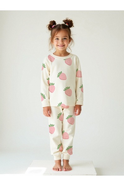 Çocuk pijama takımı %100 Pamuk