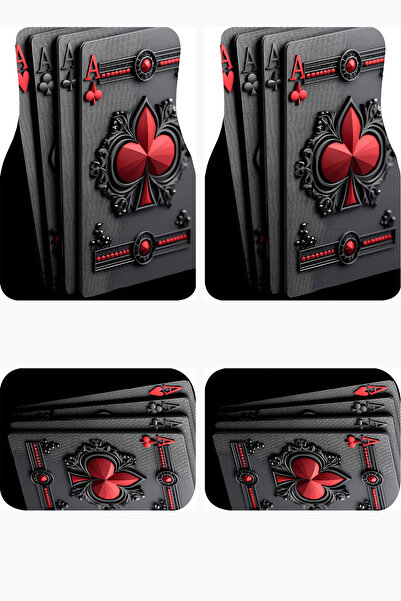 HaLıFoRuM Araba Paspası Her Araca Uyumlu Dijital Baskılı Universal Oto Paspas...