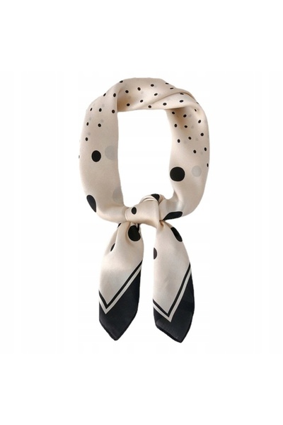 Carla Moreno Women's Printed scarf, silk type, elegant shawl for gift, 70×70 cm