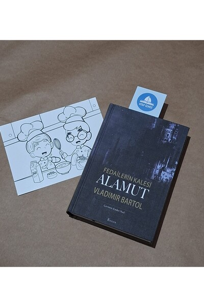 Koridor Yayıncılık Fedailerin Kalesi Alamut (Bez Cilt) / Kitap Ayracı ve Kart...