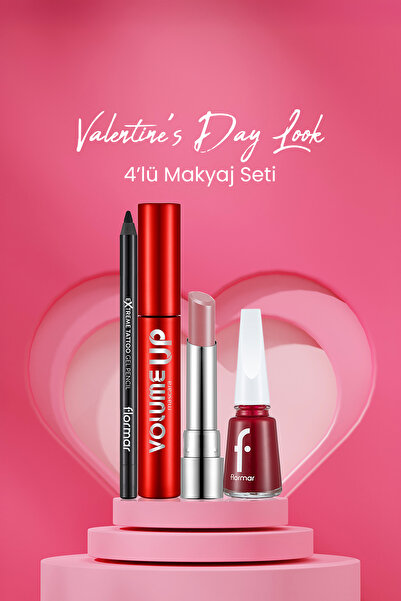 Flormar Valentine's Day Look 4’lü Makyaj Seti