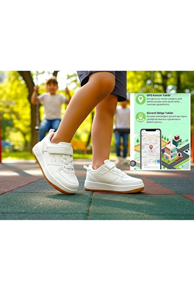 sepona GPS’li Çocuk Spor Ayakkabısı - Okul, Park ve Günlük Kullanım İçin Canl...