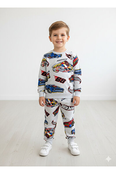 CUBBUX Хлопчачий бавовняний комплект з довгими рукавами на щодень (піжамний к...