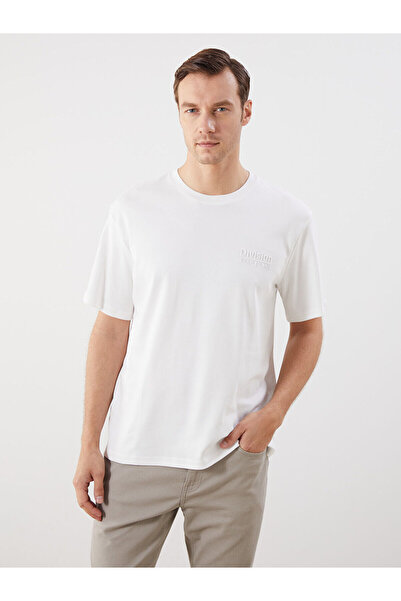 LC Waikiki Ανδρικό μπλουζάκι Özmarka New Season Crew Neck με τύπωμα