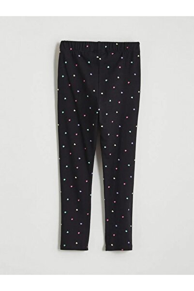 LC Waikiki Κοριτσίστικο καλσόν με μαύρο σχέδιο (S6)