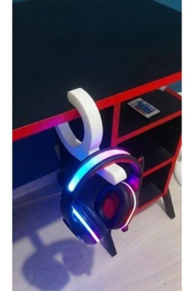Konuk Decor Gamer Oyuncu Masası Kulaklık Standı