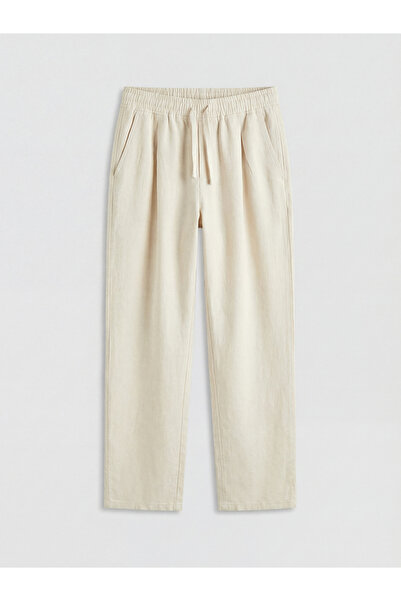 LC Waikiki Rmz Gi̇yi̇m Farkiyla Boy's Ke Linen Stylish Pants