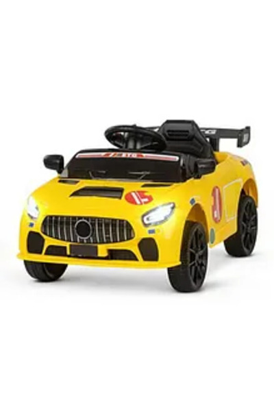 Fun Moment سيارة رياضية كهربائية للأطفال - أصفر
