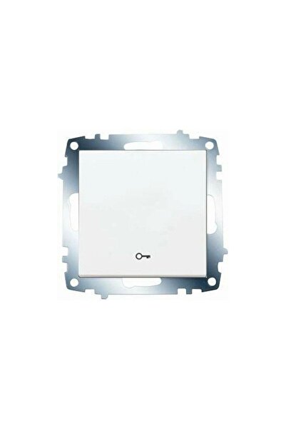 VİKO Karre Beyaz Kapı Otomatiği Anahtarı