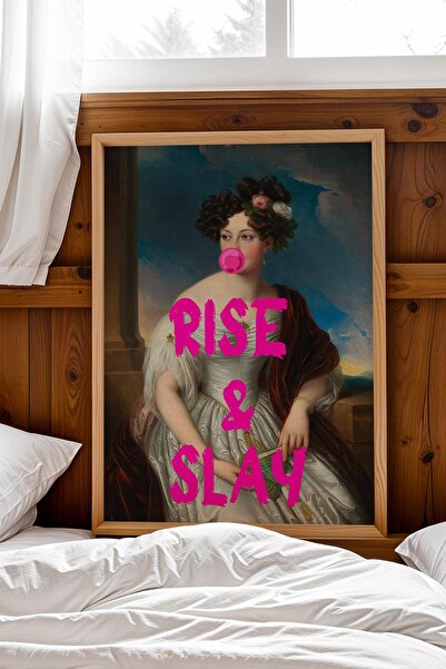 Saturn Pictură înrămată cu Regina Pauline de Württemberg, Rise and Slay, Pict...