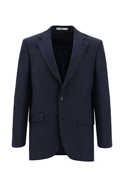 Kiğılı 4 Drop Relaxed Fit Jachetă clasică cu model din lână, croială conforta...