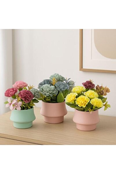 Generic Artificial Flower Arrangement in Elegant Vase