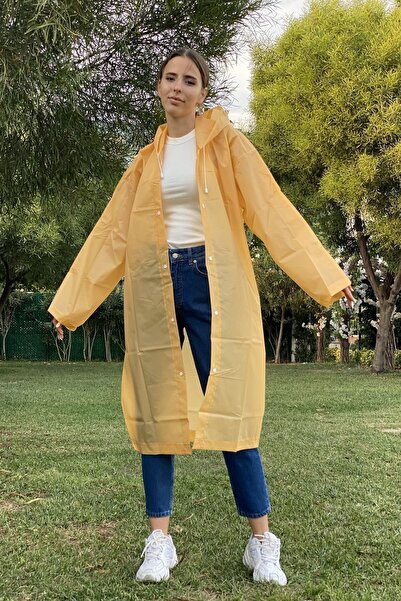 CurcunaShop Yağmurluk Unisex Su Geçirmez Eva Kumaş
