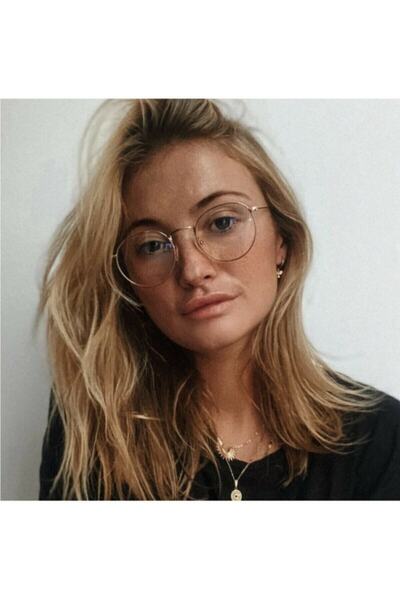 UBK Eyewear Gold Mavi Işık Filtreli Numarasız Gözlük