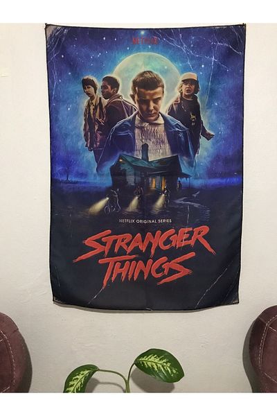 owl bag Tapiserie de perete cu model Stranger Things