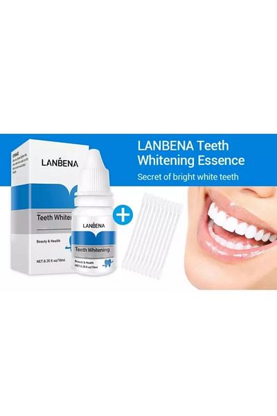 LANBENA تنظيف الأسنان - أصفر الجير