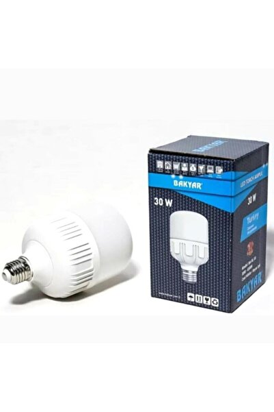 Genel Markalar Bakyar 30 Watt Torch Ampül Beyaz Işık E27 Duy Led Ampul Beyaz 6500k Yüksek Işık Gücü