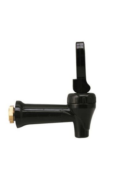 End Yellow Threaded Large Plastic Samovar - Tap Without Indicator