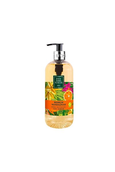 Eyüp Sabri Tuncer بودروم صابون سائل بزيت الزيتون الطبيعي باليوسفي 500 مل