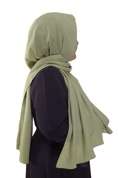 Modakaşmir Fashion Cashmere Sapphire Shawl Water Green