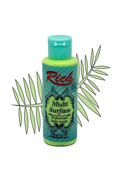 Rich Multi Surface Her Yüzey İçin Akrilik Boya 130 cc. 2214 TROPİK