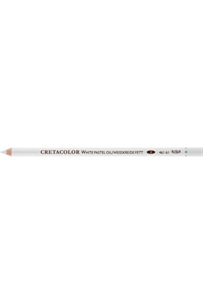 CretaColor White Pastel Oil Pencil Soft Beyaz Yağlı Tebeşir Kalemi (461 61)